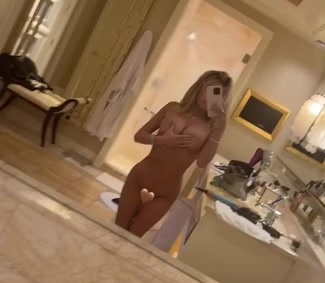 Breckie Hill new porn video Onlyfans naked in the bathroom!!!