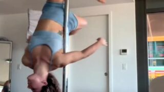Vanessa Demopoulos – Hot Pole Dancing Video