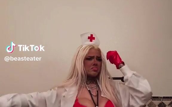 BeastEater – The Lustful Nurse Shows Off Her Sexy Body