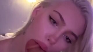 Alexandra Marianna Blowjob Deepthroat With A Dildo